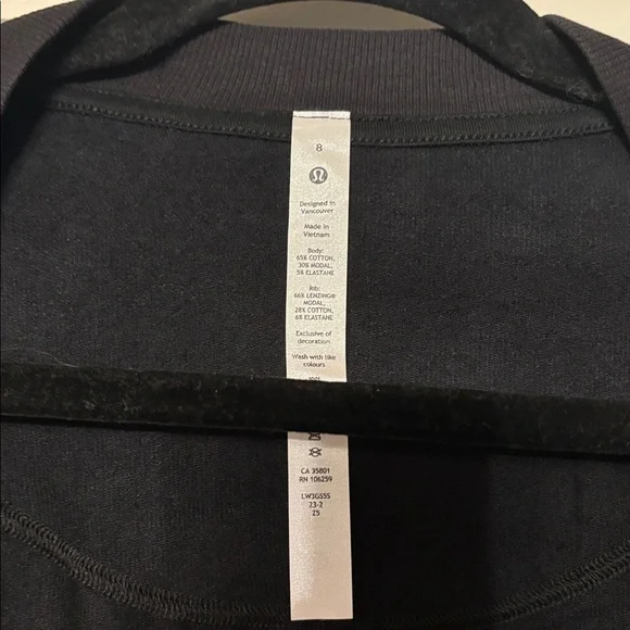 BNWT Lululemon French Terry Long-Sleeve Shrug - Picture 4 of 9